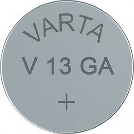 VARTA V 13 GA LR44 gombelem, alkáli mangán, 1,5V, 125 mAh